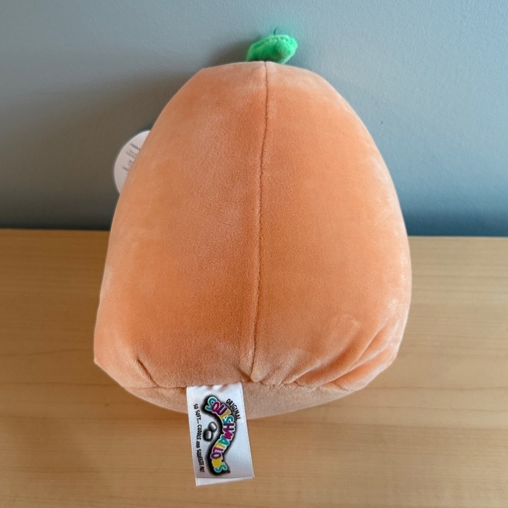 Squishmallows Citrus Plush with Green Leaf - Picture 3 of 4